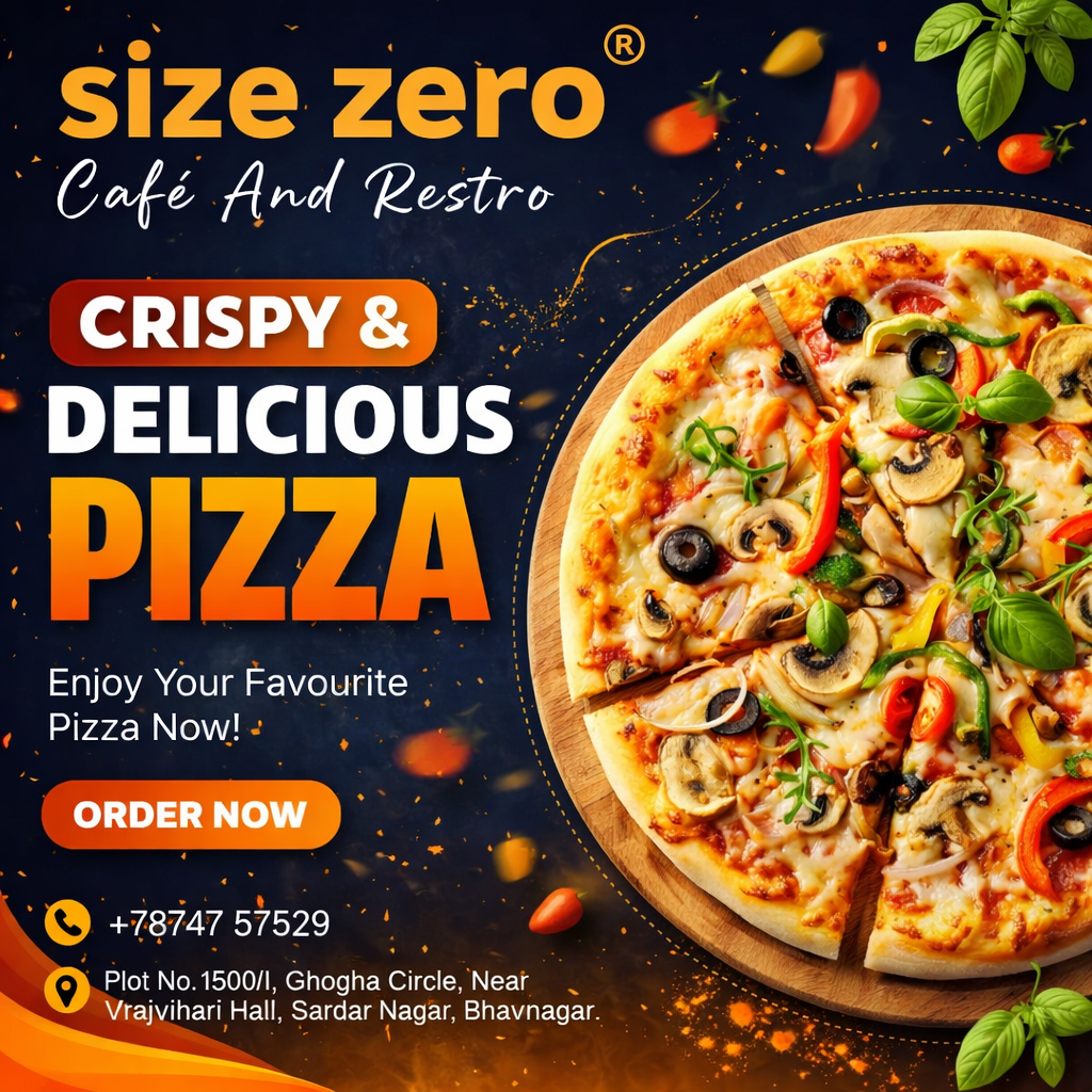 size zero cafe bhavnagar